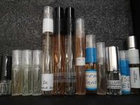 Färdiga parfymsplittar