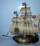 Hollands segelbåt, "Santa Maria". 70 -tals  charmig deco,