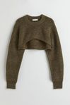 [H&M] Cropped knit jumper 