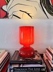 IKEA ”LYKTAN” vintage bordslampa röd