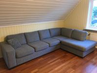 Fräsch och fin MIO soffa (3-sits m. divan, 4-sits, fyrasits