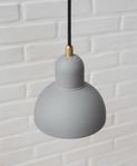 Fritz Hansen Kaiser Idell 6722-P pendel, Easy grey-brass