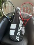 2 stycken tennisrack, Wilson och ett fodral