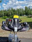 gokart. Gold Kart. Rotax MAX 125 senior