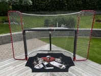 Hockeymål Bauer - Performance med backstop samt skottduk