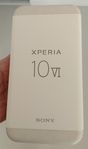ny i kartong Sony Xperia 10 VI 5G-smartphone ljus blå