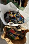 LEGO - Drygt 15 kilo blandat Lego