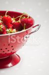 Charming colander for holding, washing vegetables and fruit!