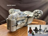 LEGO Star Wars + Razor Quest  + Hoth At-At+Millennium Falcon