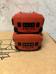 Hilti batterier B22 2.6ah