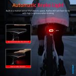 Bike Brake Light with Sensing Technology
