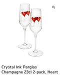 Nybro Champagneglas Heart