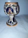 German Vintage  "Festival Wine Goblet" by Bingen am Rhein