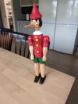 Pinocchio vintage i trä