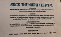 2 Biljetter till Rock The Night Kalmar