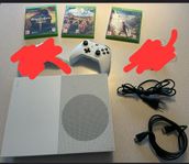 xbox one S 1TB + spel 