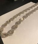 Massiv cordell halsband silver