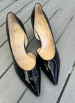 Pumps GABOR, NYA, Stl 39,5, svart lack