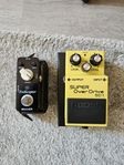 Boss superoverdrive,mooer tremolo