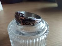 Harley Davidson ring i stål