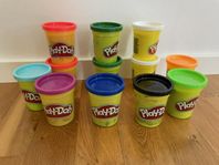 Oöppnad Play-Doh 12 burkar lera