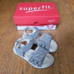 Superfit stl.26 sandaler silver grå 