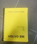 Verkstadshandbok Volvo bm grävare 616/ 616B/ 646
