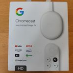 4:e generationens Google Chromecast (HD) med Google TV