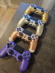 PlayStation Dualshock 4 trådlös PS4 handkontroller -2 pack