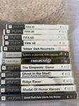 Playstation Portable (PSP) 10 spel+2 filmer