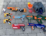 Nerf vapen och skott