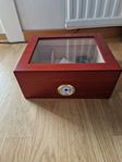 Cigarr humidor, rosewood