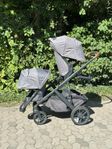 UPPAbaby VISTA V2 Duovagn, många tillbehör inklusive åkp