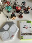 Xbox 360 Disney Infinity inkl figurer