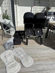 Bugaboo Donkey2 med en extra sittdel Donkey3