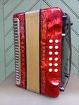 3-radigt Hohner Corona II  durspel