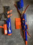 Nerf i flera olika varianter