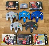 Nintendo 64 Spel & Tillbehör till Salu!