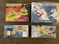 GeoMag byggsatser fyra oöppnade