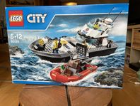 Lego City Polisbåt och Tjuvbåt