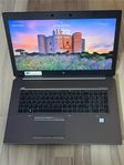 HP ZBook 17” laptop arbetsdator 