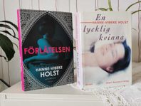 Två romaner av Hanne-Vibeke Holst, båda för en tjuga.