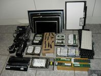 Lcd,Led,laddare,SATA,IDE,SCSI,ram,batterier