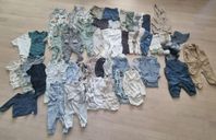 Stort klädpaket (50 plagg) pojke strl 56 säljes