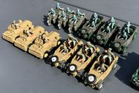 BRITAINS LTD Military Vehicles samling