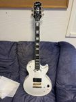 modifierad Epiphone Les Paul Custom Alpine white