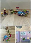 Lego Friends - Olika byggen 