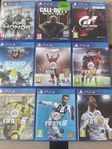 PS4-spel, x-boxspel samt x-box onespel