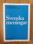 Svenska meningar studentlitteratur 