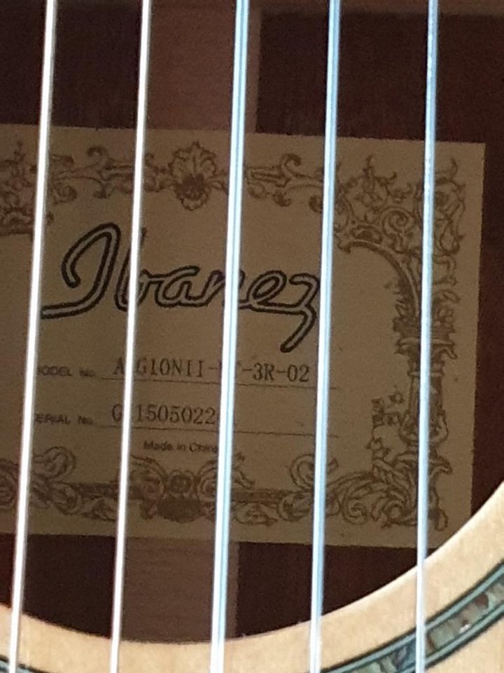 IBANEZ GITAR,NYLON